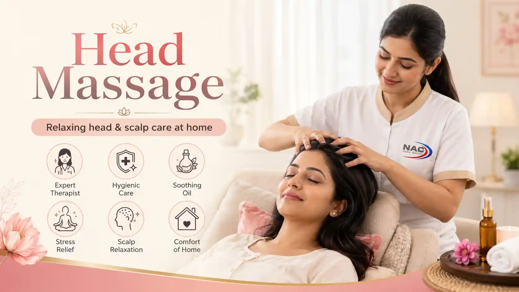 Head Massage – 20 to 30 Minutes banner